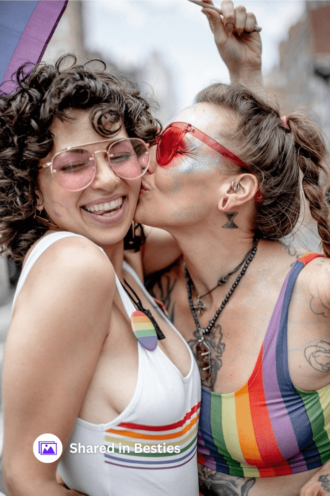 Be proud, be real, be you. Share your world with the people who lift you up.